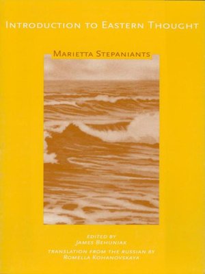 cover image of Introduction to Eastern Thought